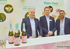 Dennis Prasing, Ruud Duivenvoorde and Tarik Chakroun with Koen Pack